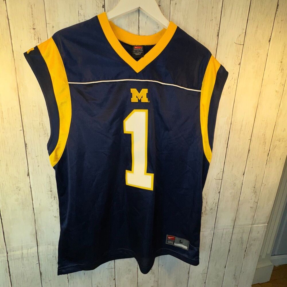 Vintage Nike Michigan Wolverines Basketball Jersey
